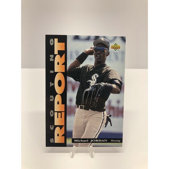 Other - Michael Jordan Uppe rDeck 1994 Scouting Report BIG Baseball Card SR3